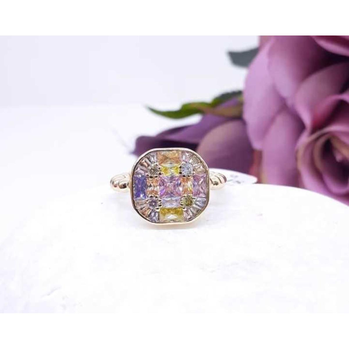 Anillo Chapa 18k